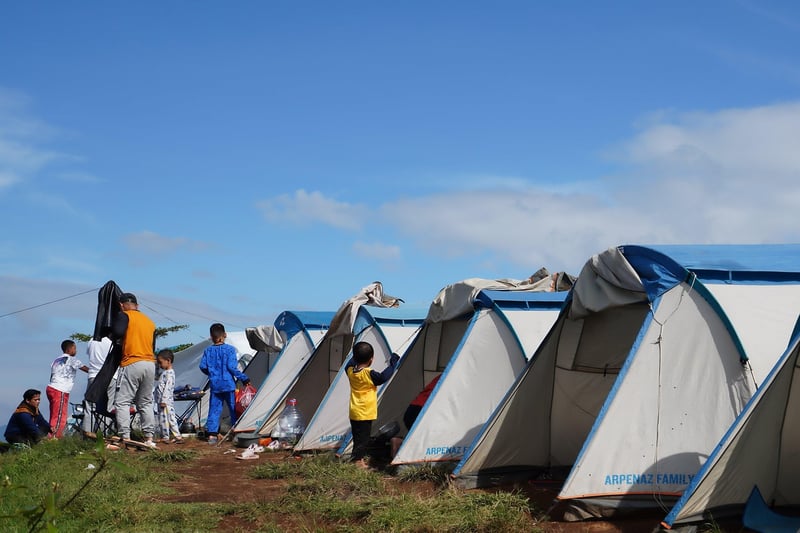 camping au sol